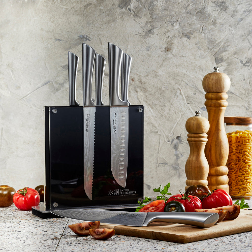 Personalisation for Baccarat Damashiro Kin Knife Block 7 piece