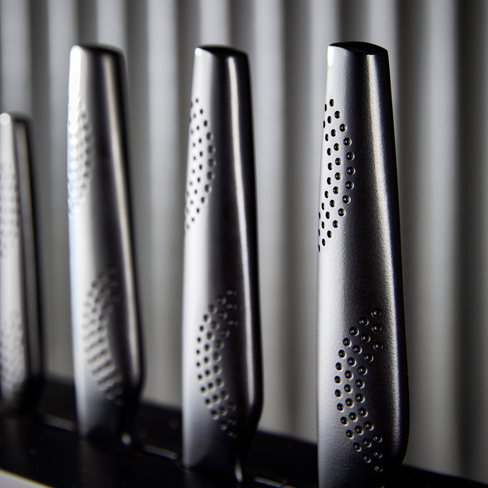 Baccarat iD3 BLACK SAMURAI Syo Knife Block 9 Piece