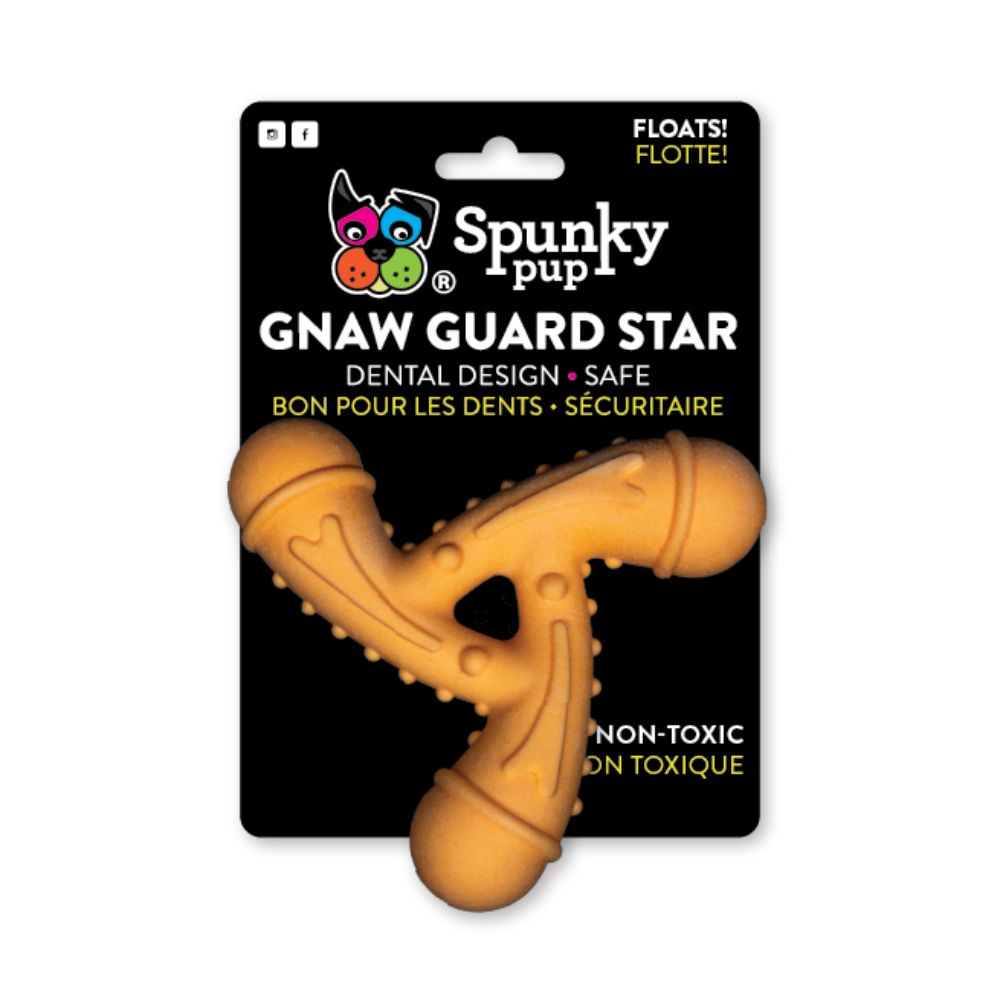 Spunky Pup Gnaw Guard Star Dog Toy