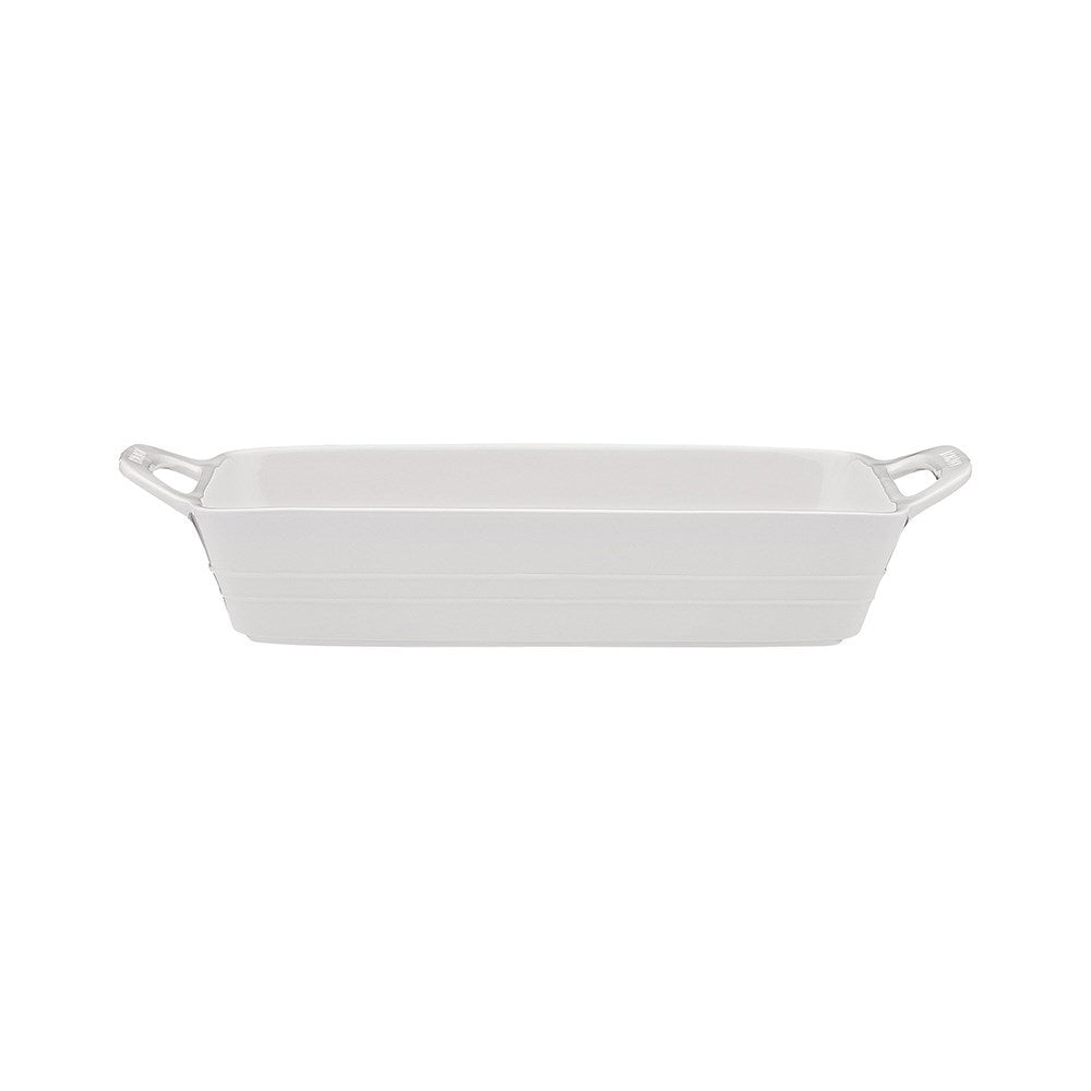 Ecology Signature Porcelain Rectangle Baking Dish 37 x 19.5cm White