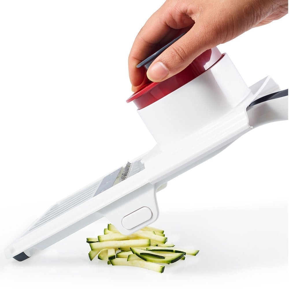 Zyliss Easy Control Stainless Steel & Plastic Handheld Slicer 36 x 13 x 8cm White