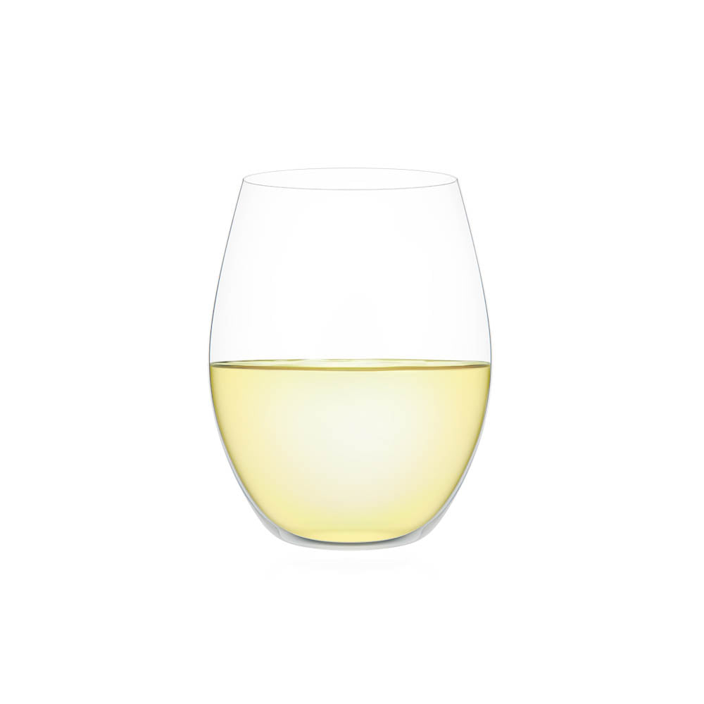 Plumm Outdoors Set of 4 Stemless White Wine Glasses