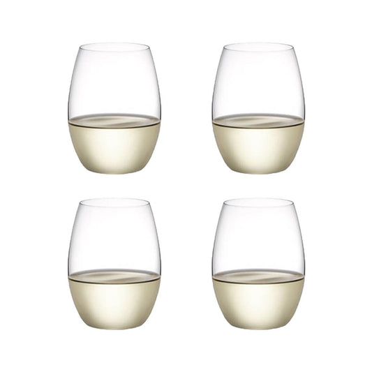 Plumm Vintage Stemless White+ Wine Glass 398ml Set of 4