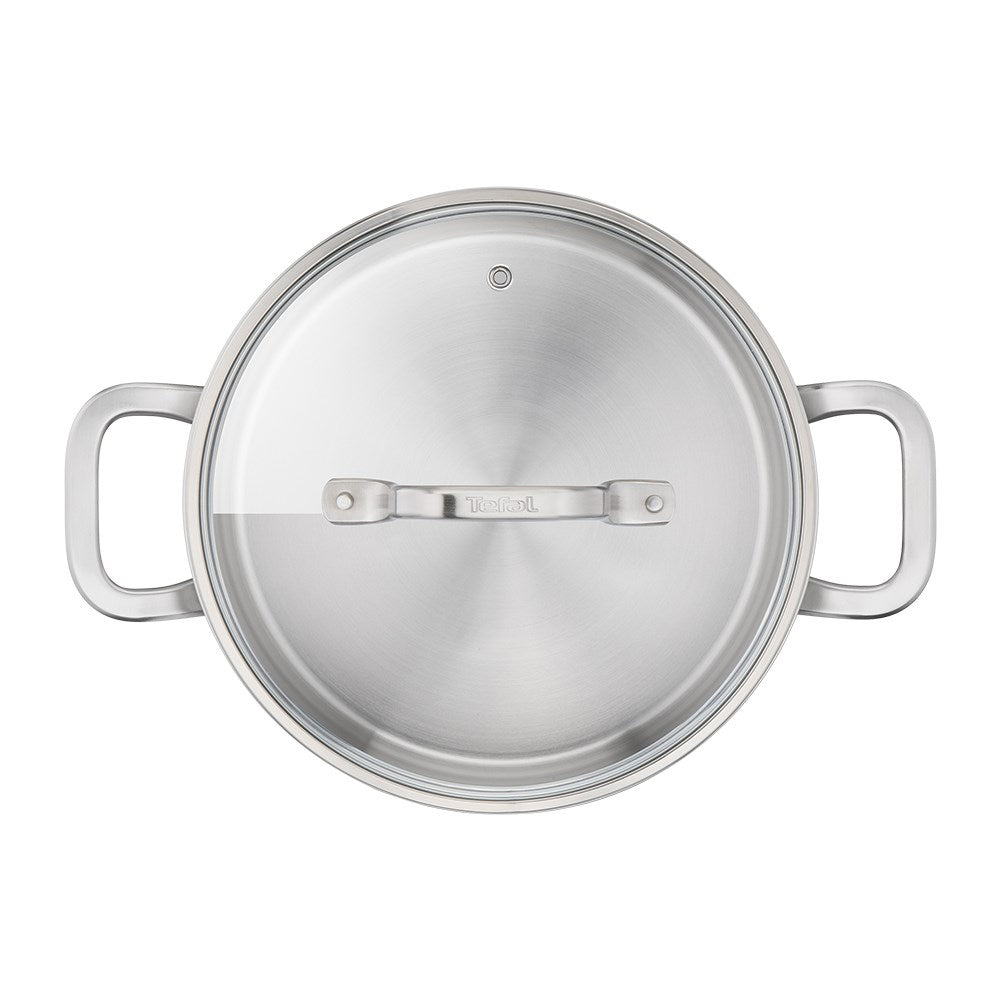 Tefal Virtuoso Induction Stainless Steel Saucepan with Lid