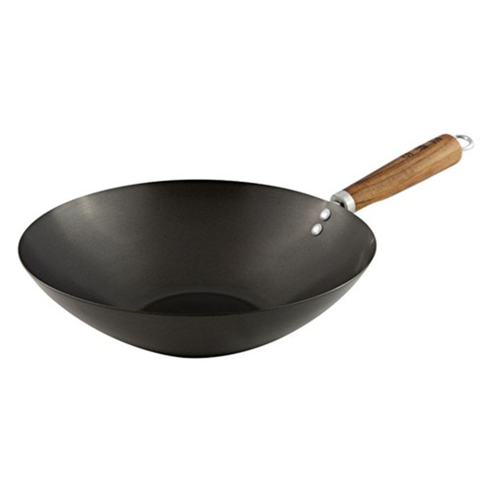 Soffritto Carbon Steel Wok 30cm