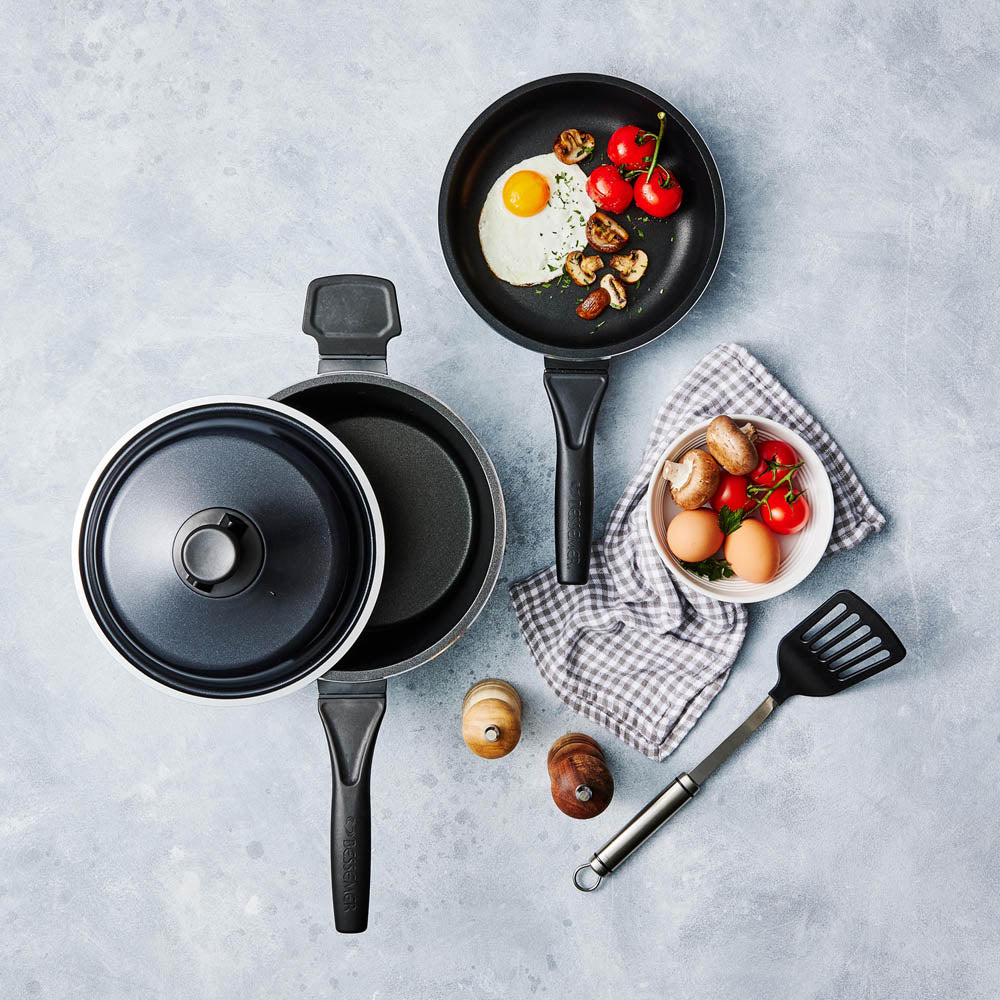 Bessemer 3 Piece Cookware Starter Set 24cm
