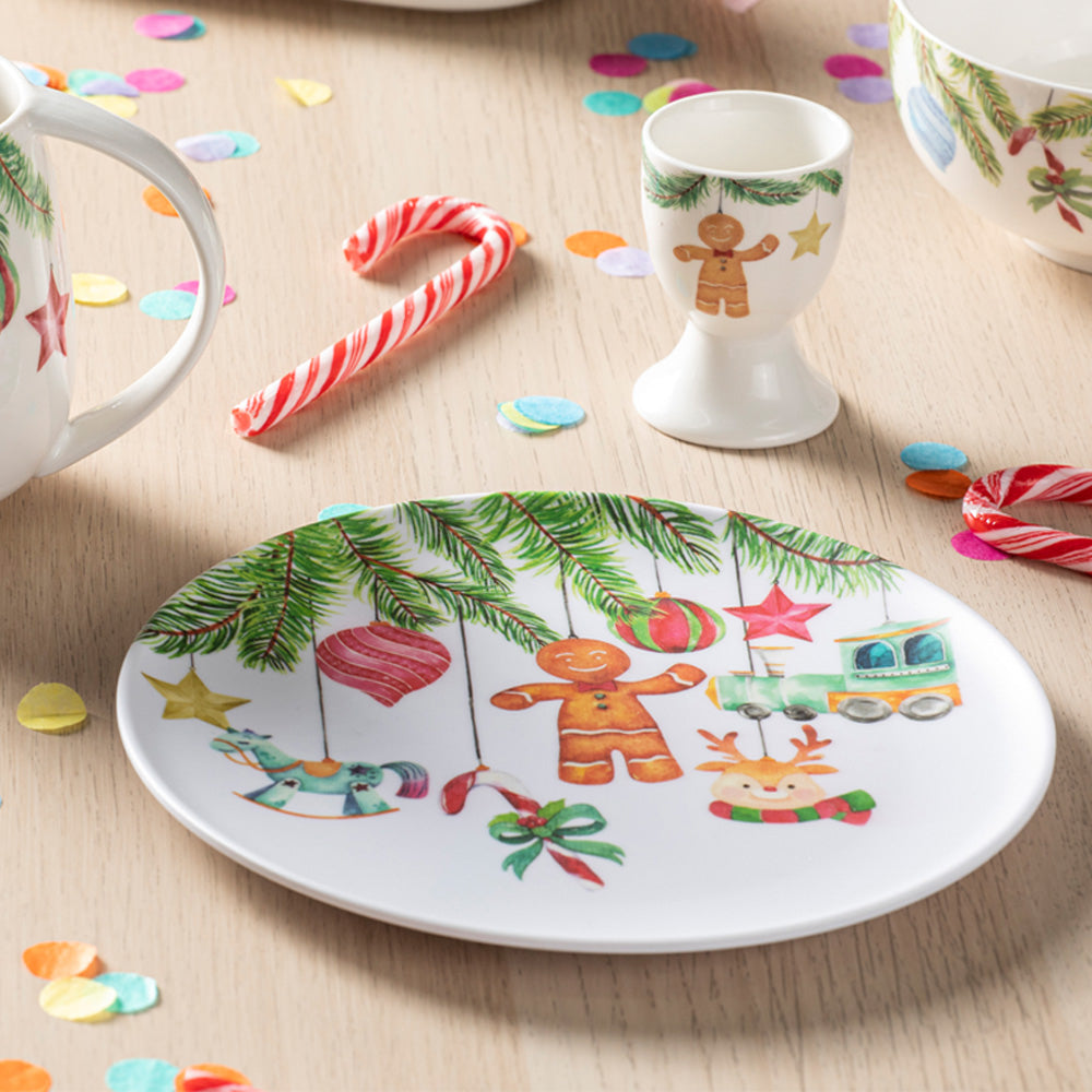 Ashdene Hanging out for Christmas Set of 4 Plates
