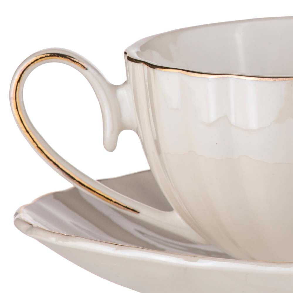 Ashdene Parisienne Pearl Cup & Saucer 220ml