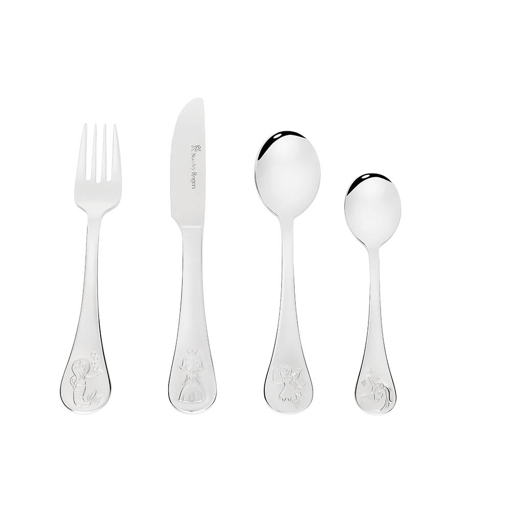 Stanley Rogers Stainless Steel 4 Piece Children's Cutlery Set