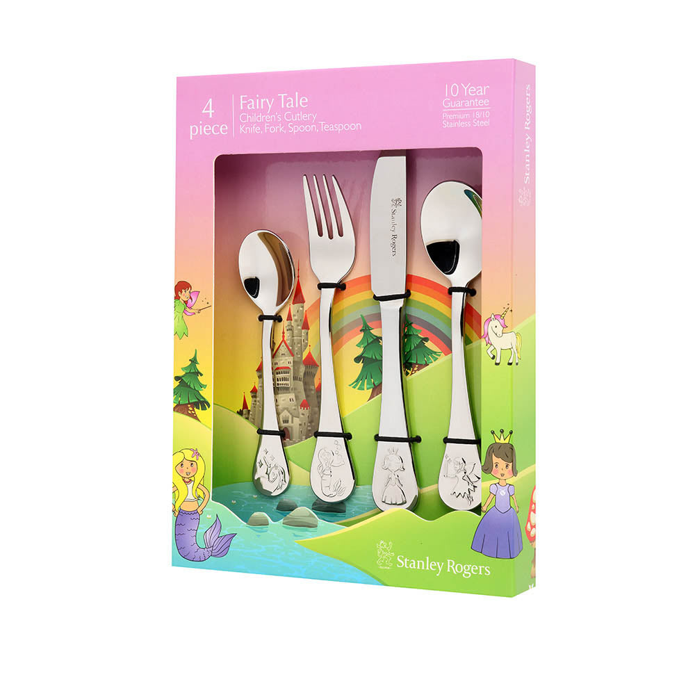 Stanley Rogers Stainless Steel 4 Piece Children's Cutlery Set