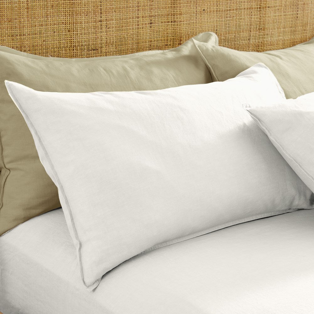 MyHouse Pure European Linen Pillowcase Pair