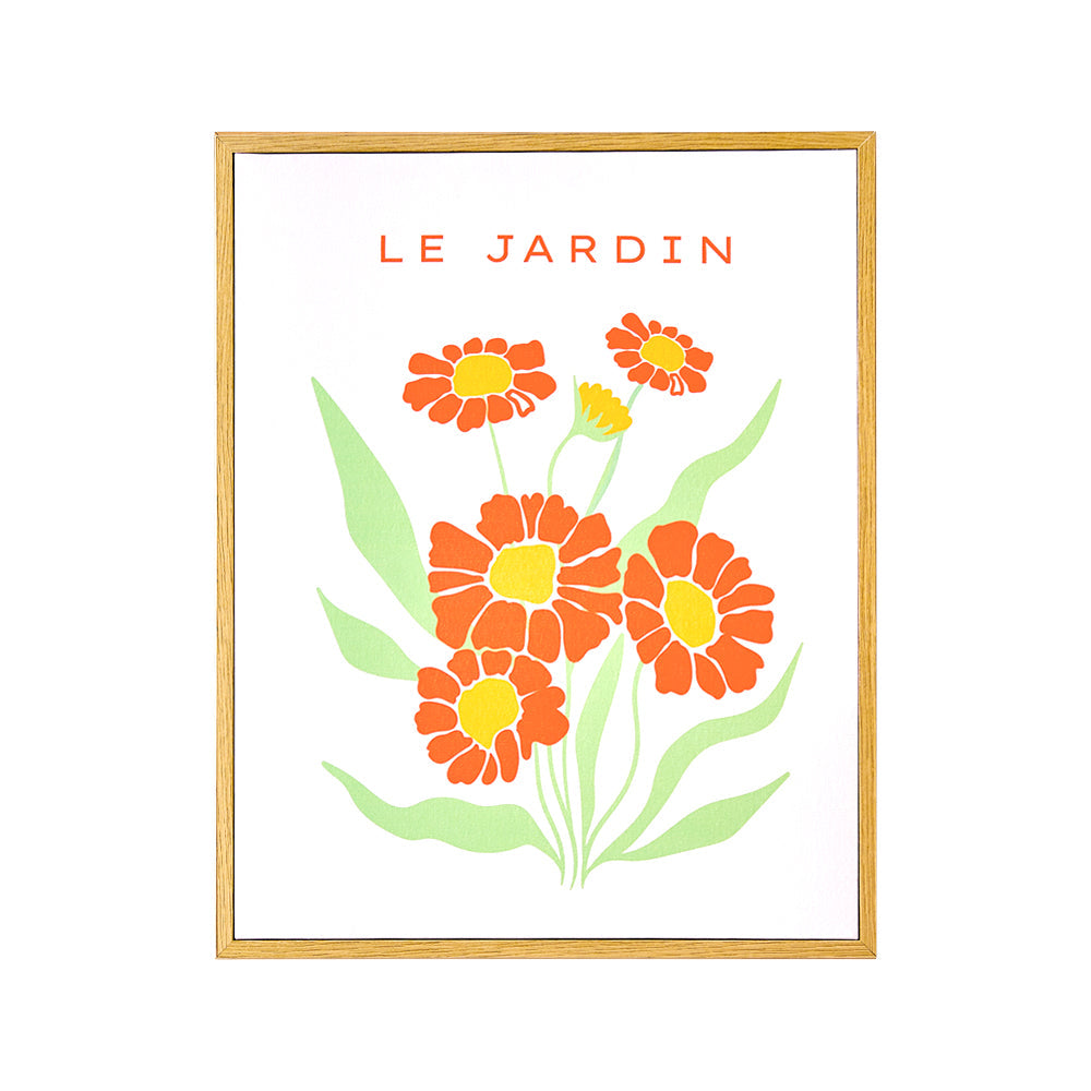 MyHouse Canvas Wall Art Garden 40x50cm