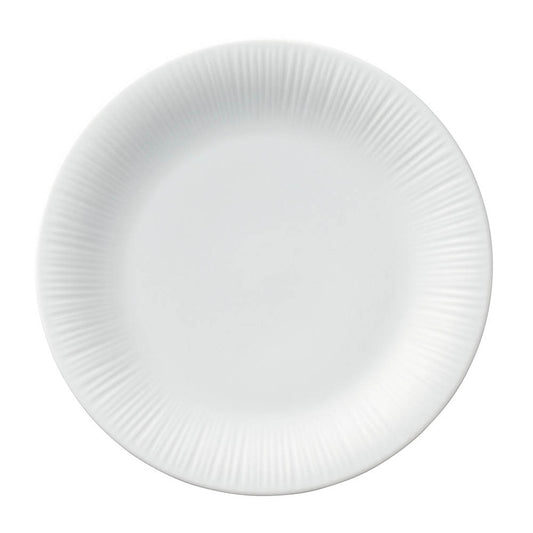 Noritake Conifere Fine White Porcelain Entrée Plate 21cm