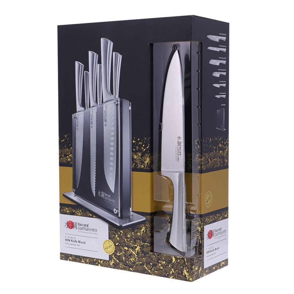 Personalisation for Baccarat Damashiro Kin Knife Block 7 piece