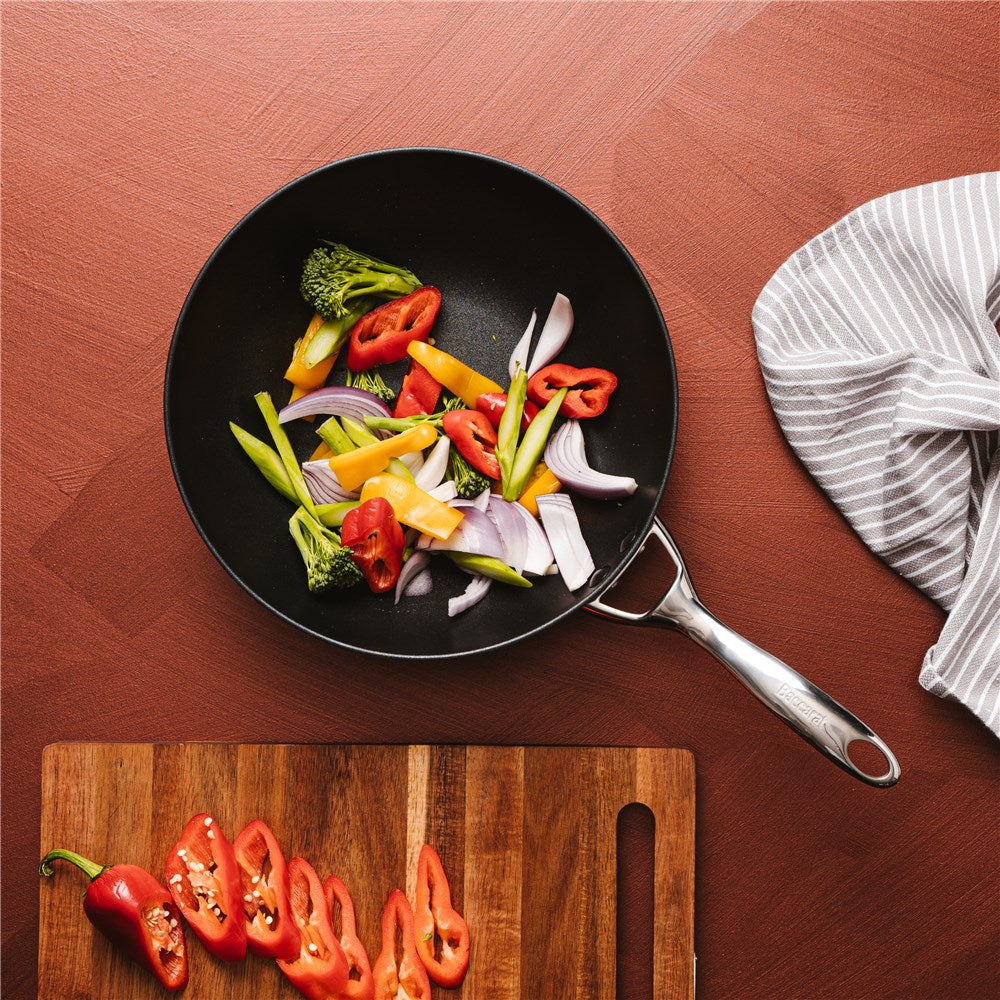 Baccarat iD3 Hard Anodised Stir Fry Pan 28cm