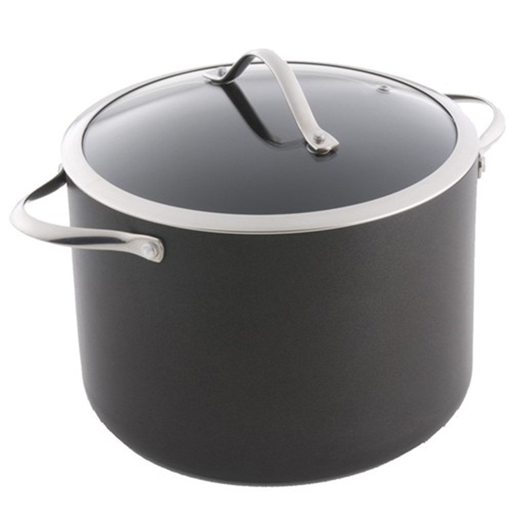 Baccarat iD3 Hard Anodised Non Stick Stockpot with Lid 24