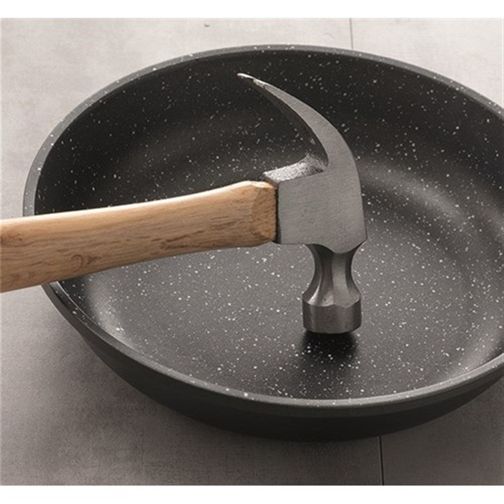 Baccarat Granite Non Stick Chef Pan with Lid 28cm