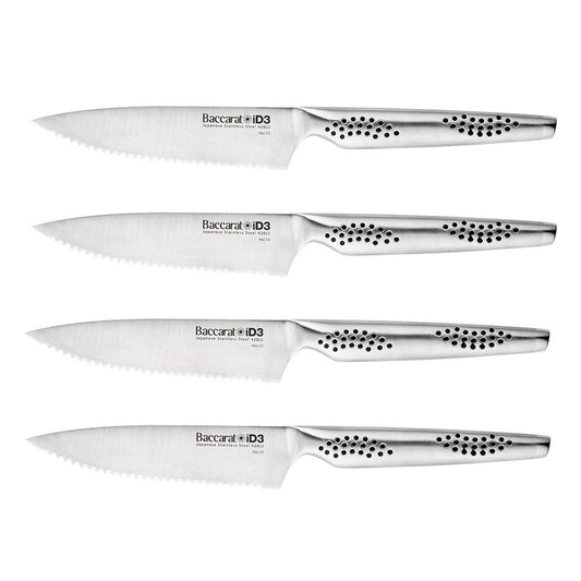 Baccarat iD3 4 Piece Steak Knife Set