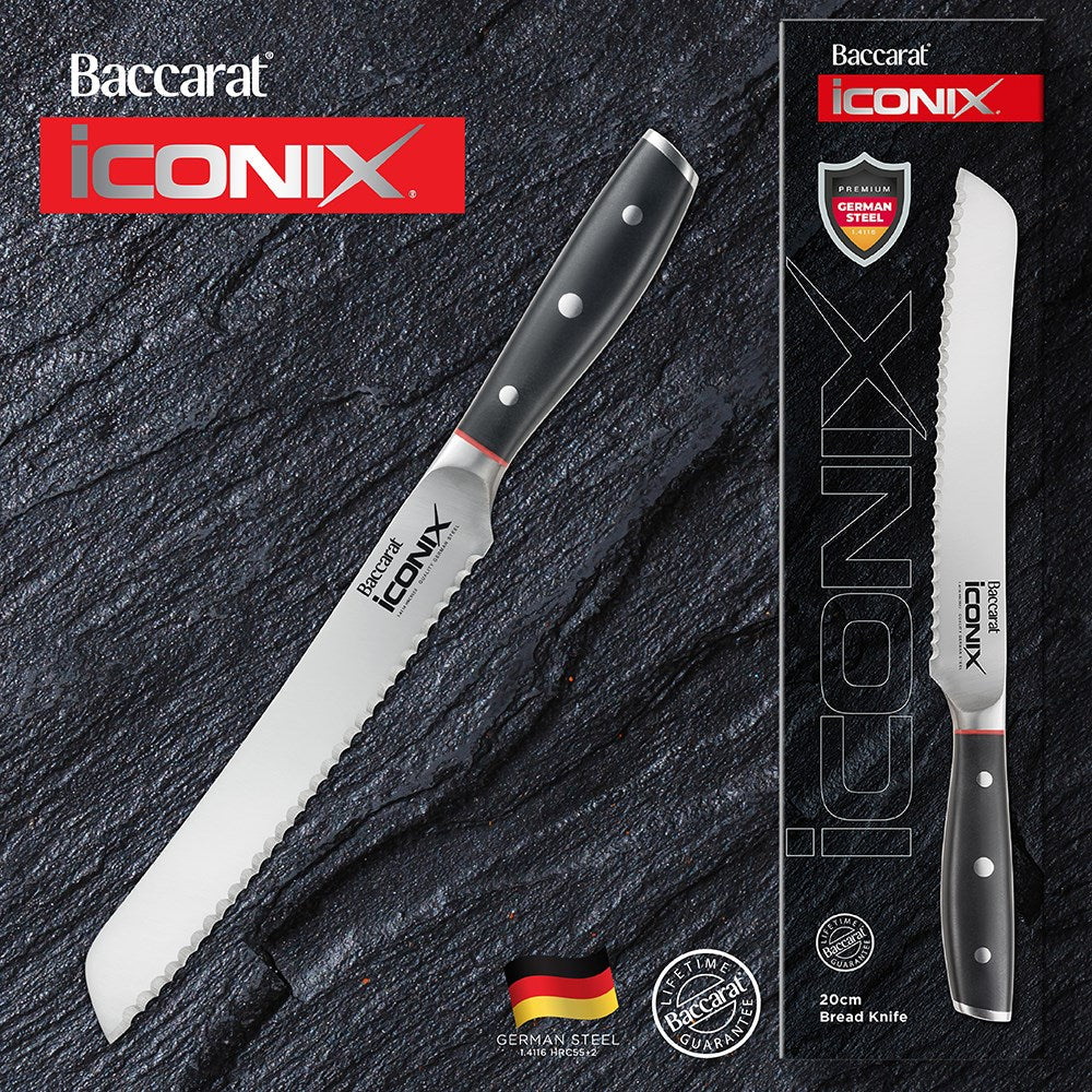 Baccarat iconiX Bread Knife 20cm