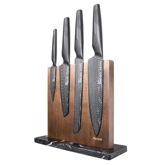 Baccarat iD3 BLACK SAMURAI 5 Piece Ona Knife Block Set