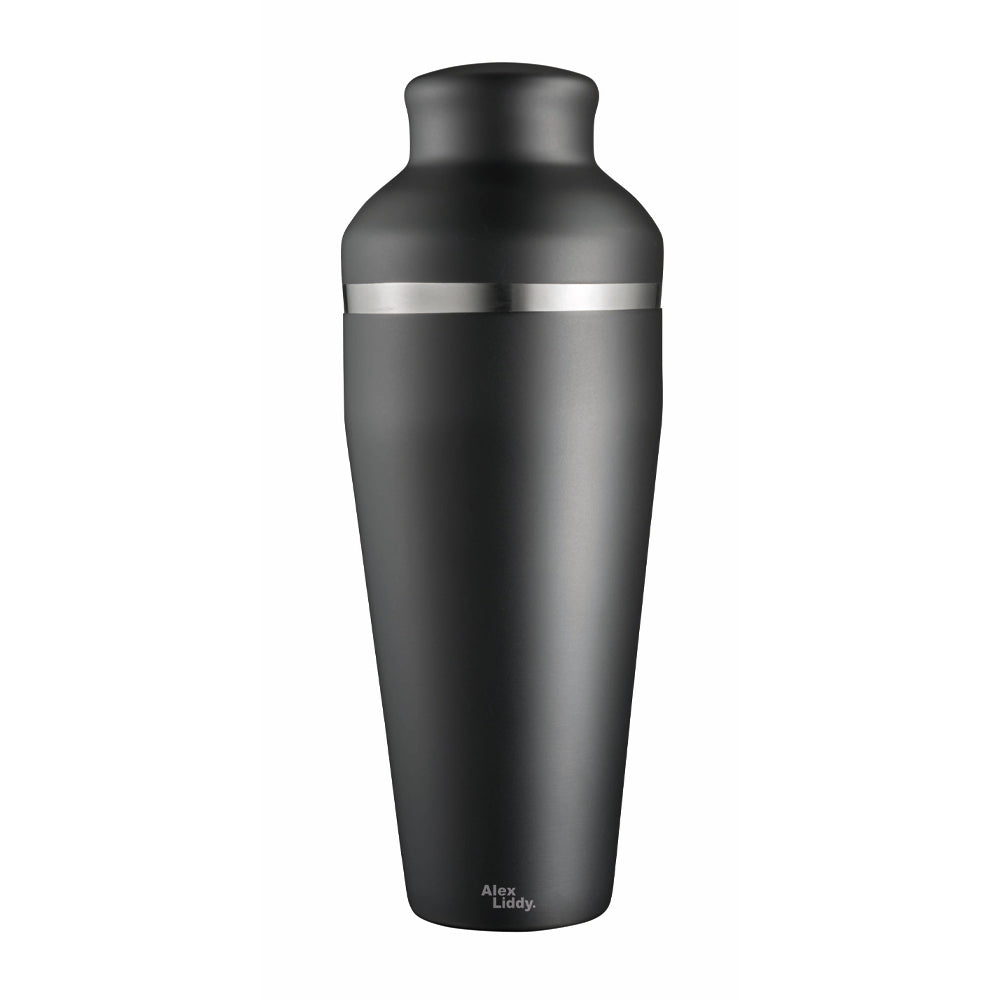 Alex Liddy Slate & Co Cocktail Shaker 750ml Black