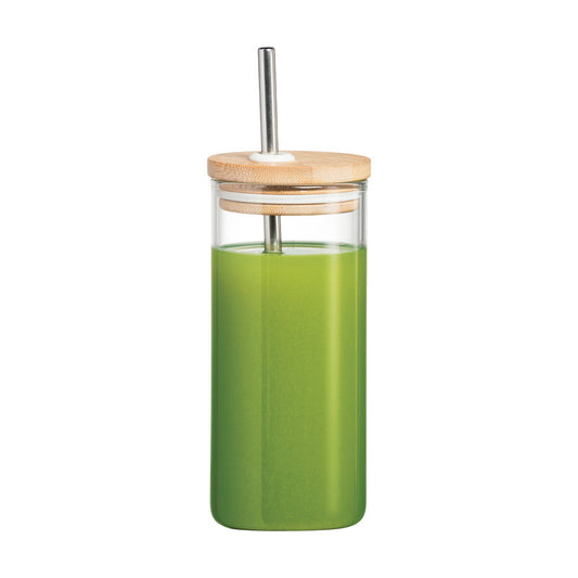 TakeAway Out Glass Smoothie Cup 500Ml