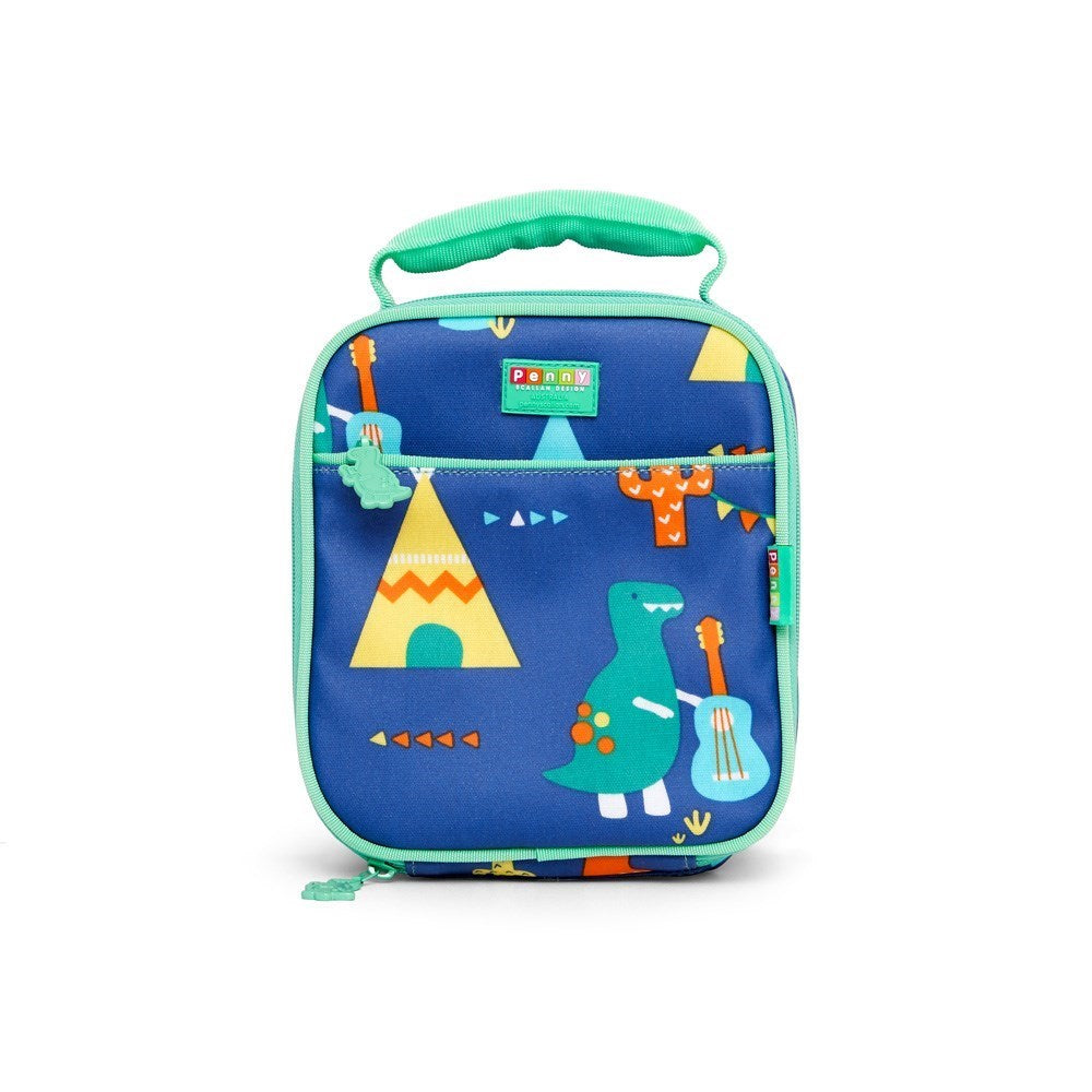 Penny Scallan Dino Rock Thermal Insulated Lunchbox 20 x 24 x 10cm