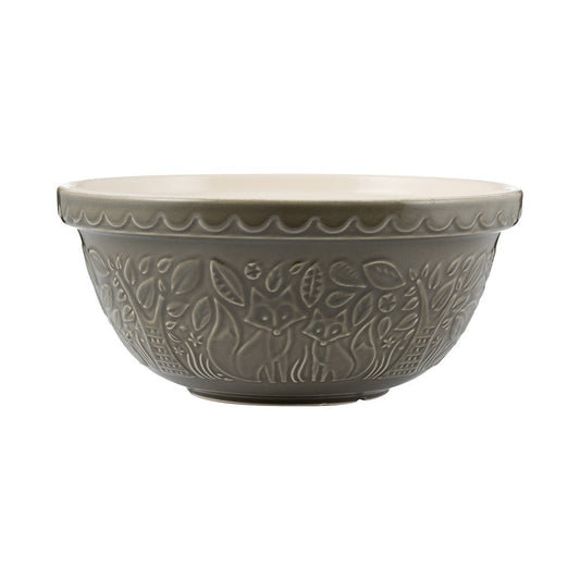 Mason Cash In The Forest Fox Mixing Bowl 29cm Grey