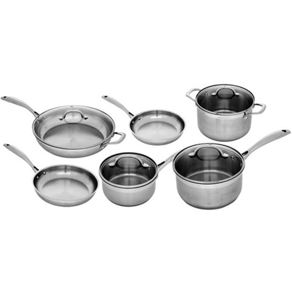 Swiss Diamond Premium Steel Stainless Steel Cookware 6 Piece Set