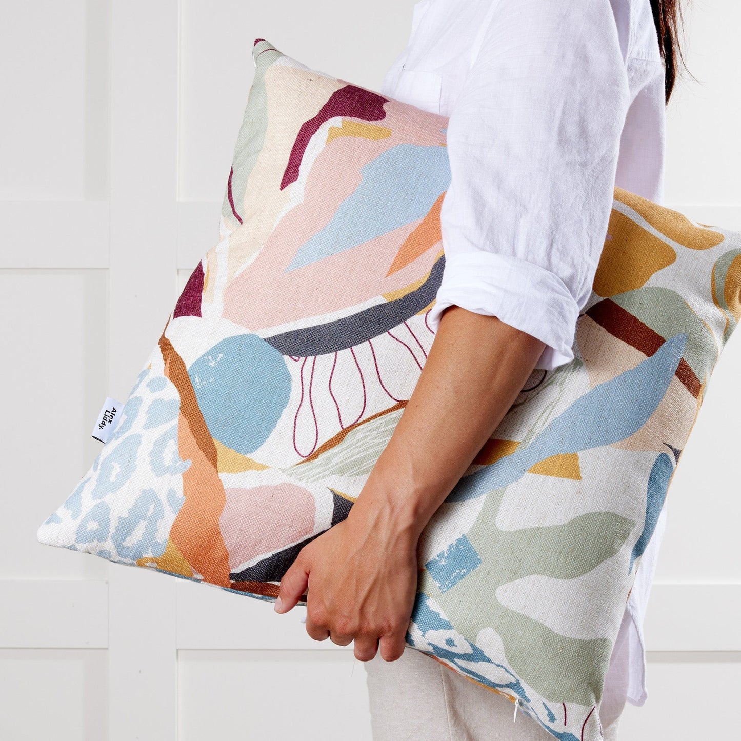 Alex Liddy Abstract Cushion