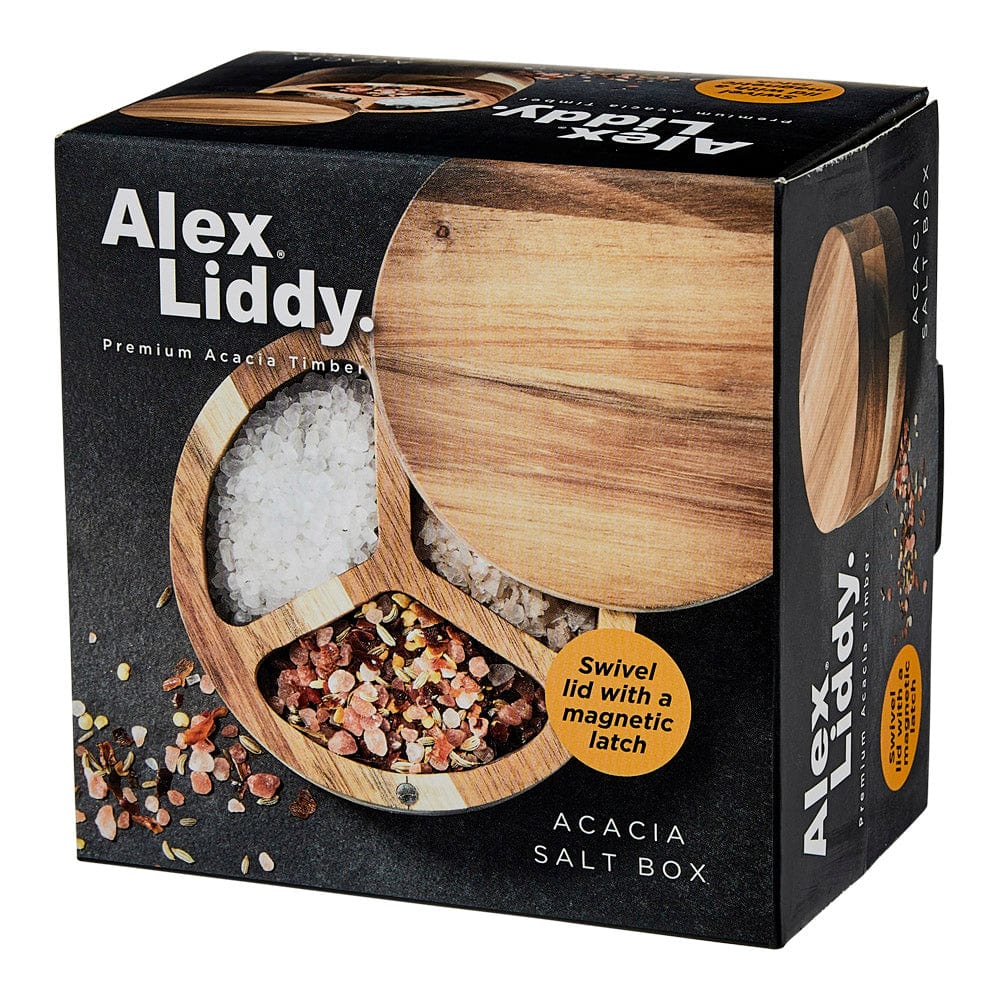 Alex Liddy Advance Acacia Wood Salt Box