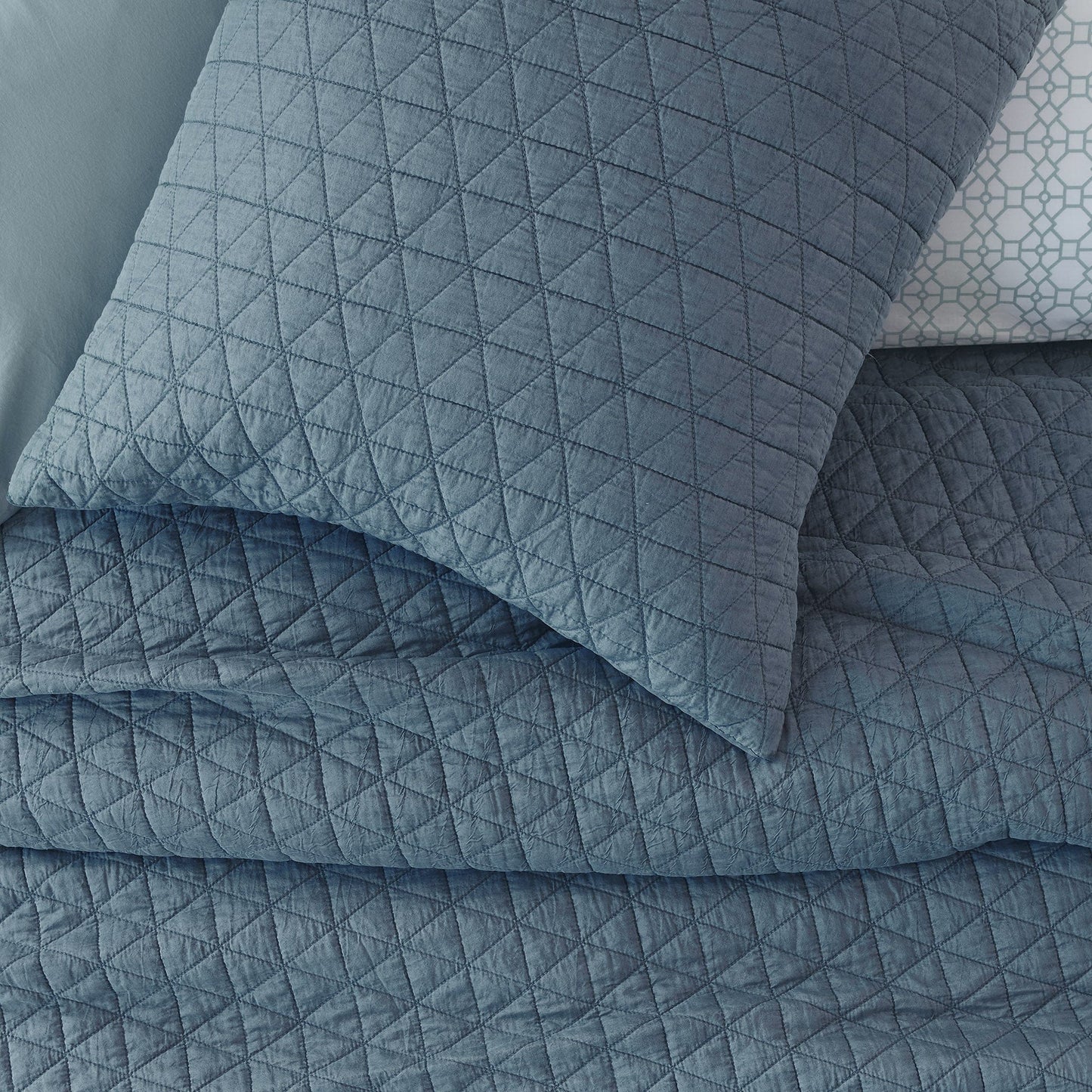 Alex Liddy Edit Triangle Quilted Coverlet