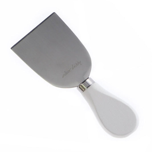 Alex Liddy Slate & Co Flat Cheese Knife White