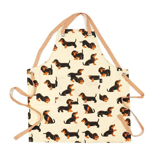 Ambrosia Cotton Apron Dachshund