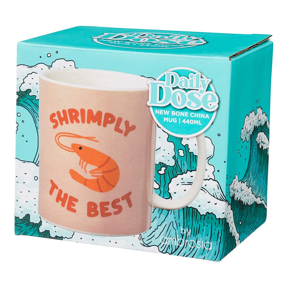 Ambrosia Daily Dose Mug 440ml Shrimp