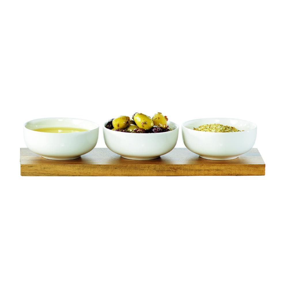 Ambrosia Zest Serving Set Round