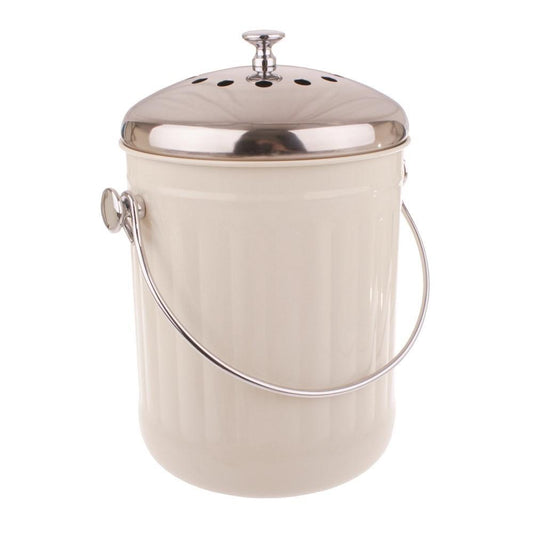 Appetito Compost Bin 5L White