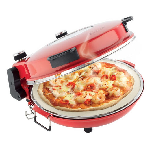 Baccarat The Gourmet Slice Pizza Oven Red
