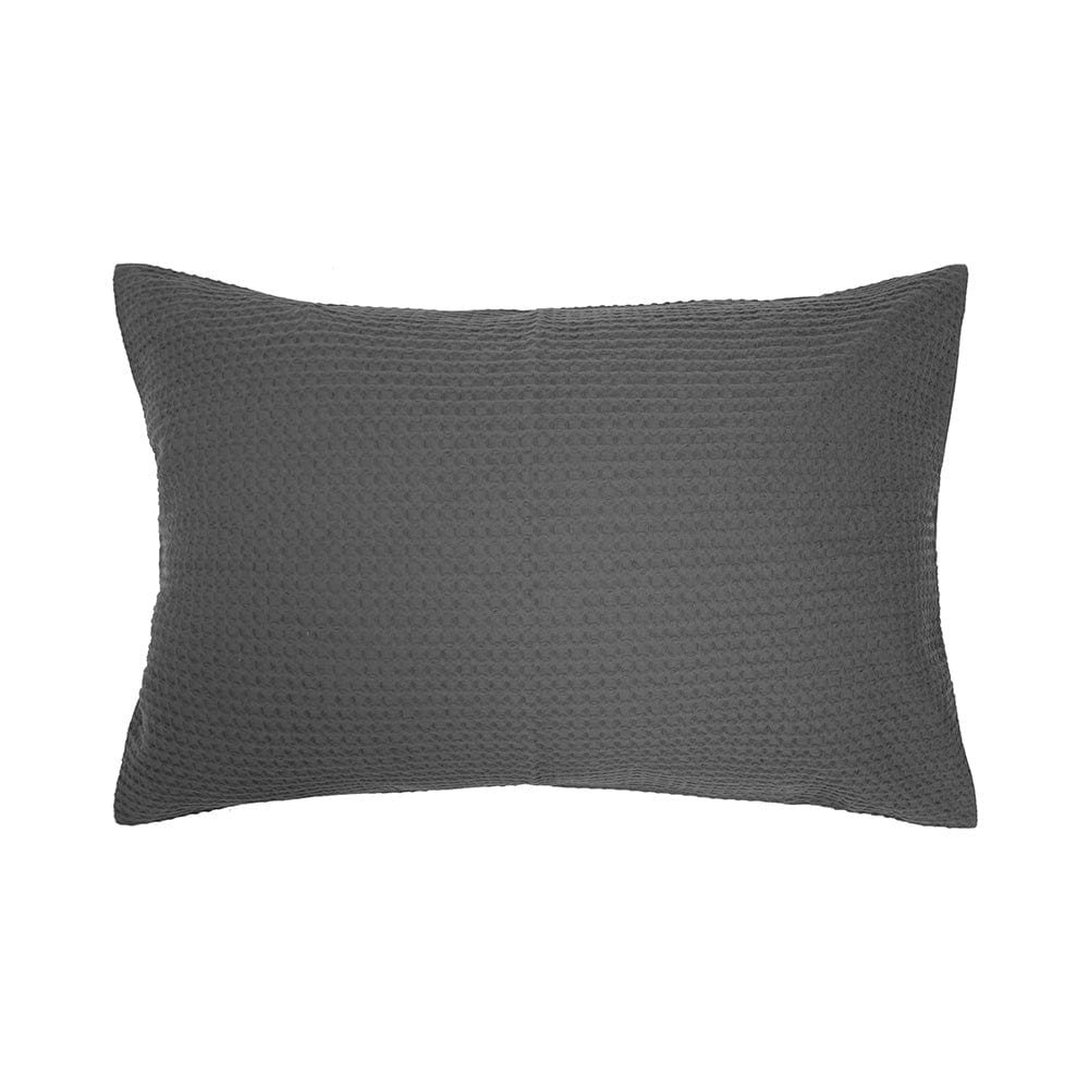 Bambury Melville Quilt Cover Set Charcoal