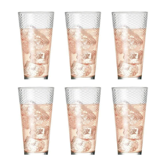 Cellar Tonic Bubble Highball Glass 465ml Set of 6