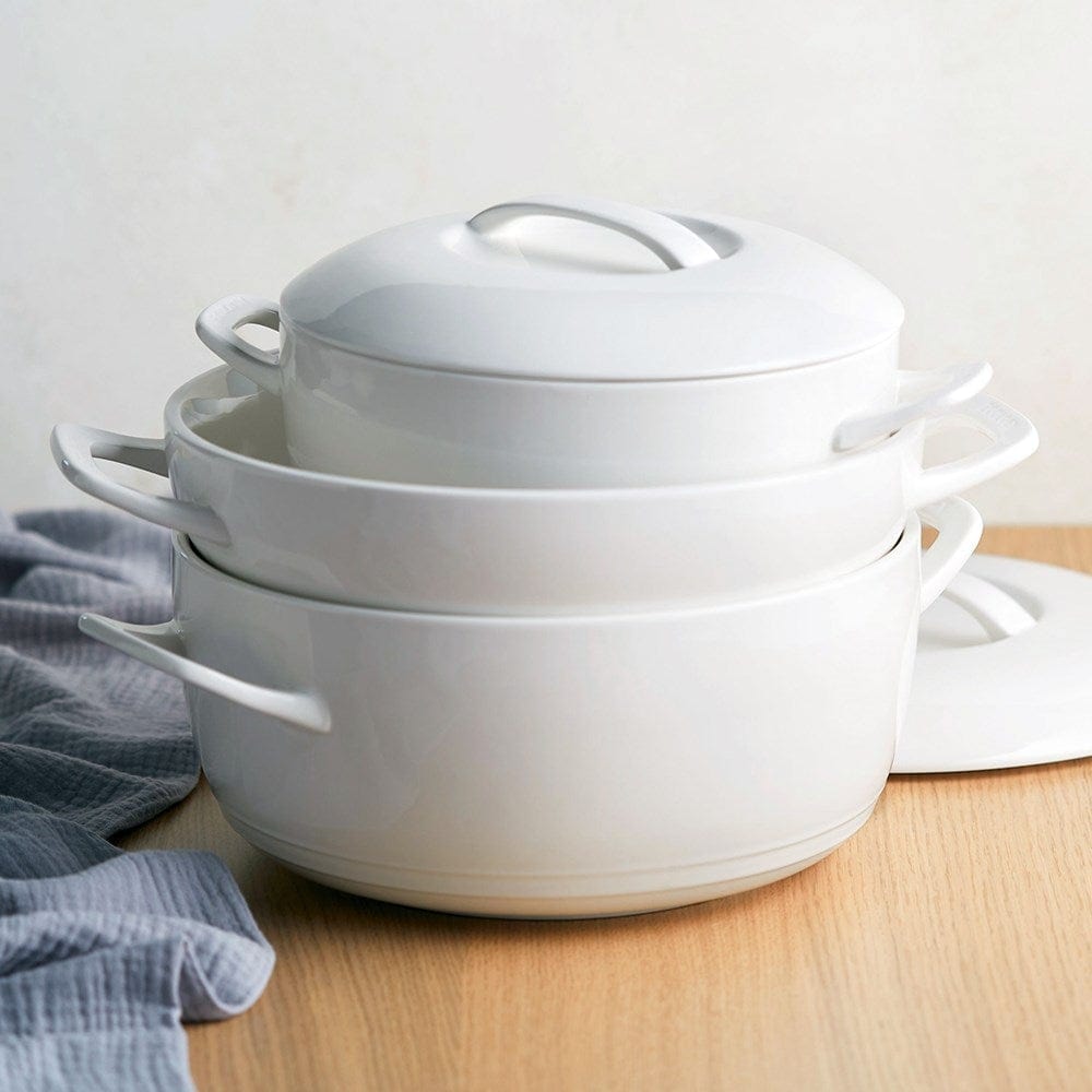 Ecology Signature Porcelain Casserole with Lid 3.5L