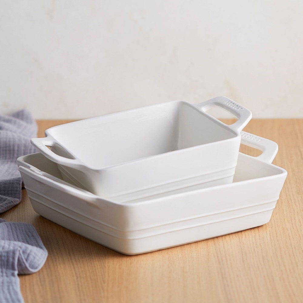 Ecology Signature Porcelain Square Baking Dish 32cm White