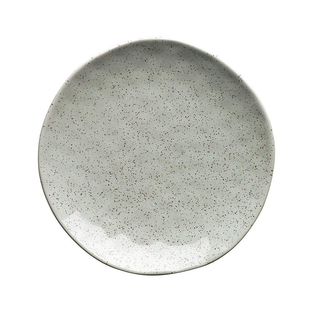 Ecology Speckle 12 Piece Stoneware Dinner Set Duck Egg