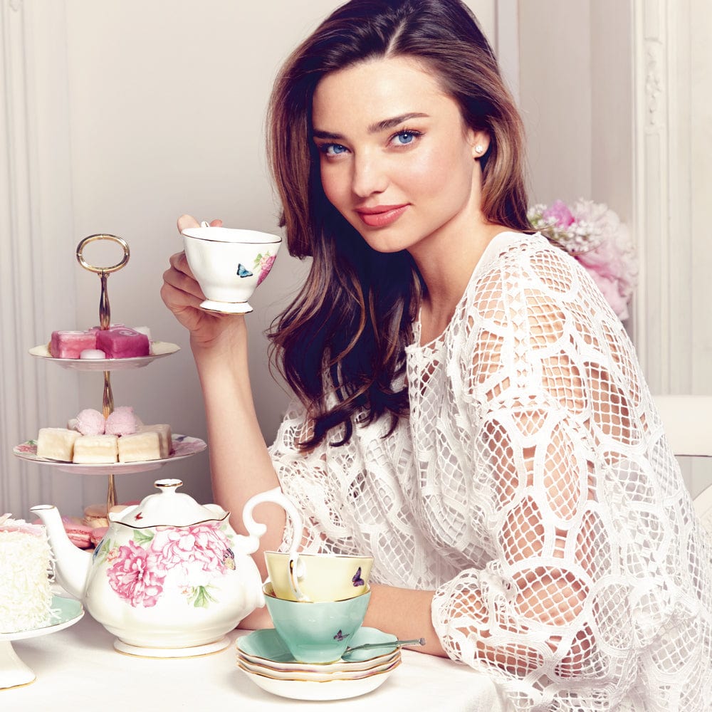 Miranda Kerr for Royal Albert Set of 4 Vintage Mugs