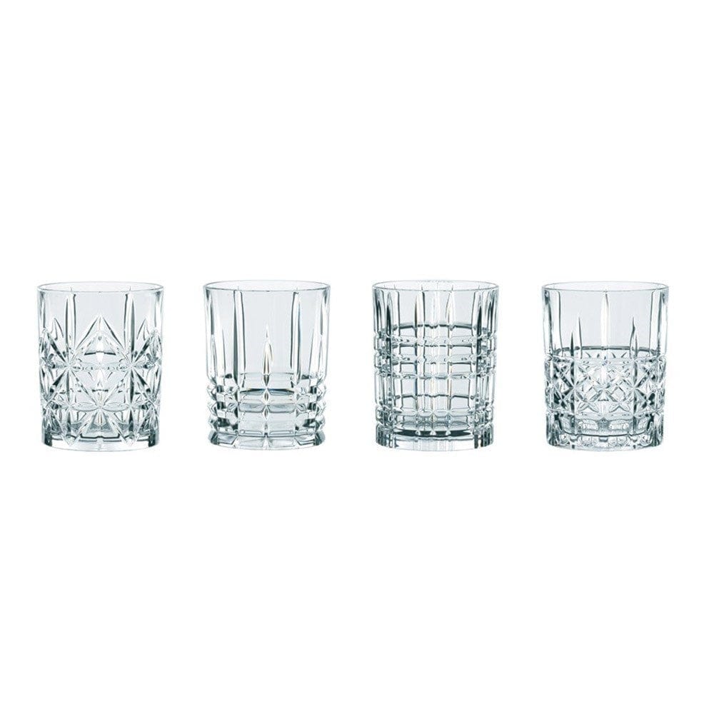 Nachtmann 5-Piece Crystal Highland Whisky Decanter & Tumbler Set