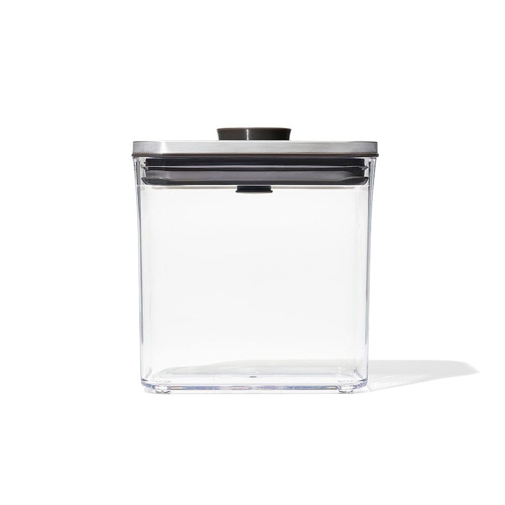 OXO Pop 2.0 Steel Rectangle Short Container 1.6L