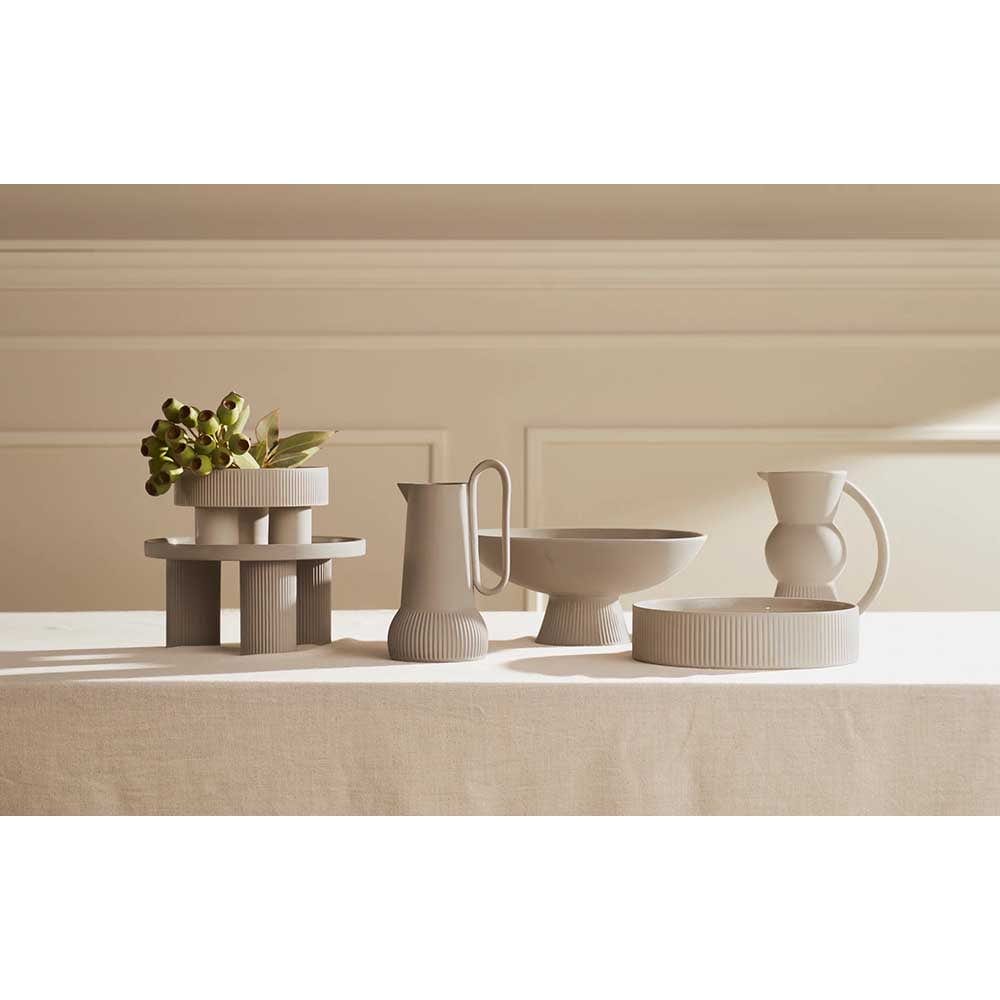 Robert Gordon Poets Dream Cake Stand Cashmere Grey