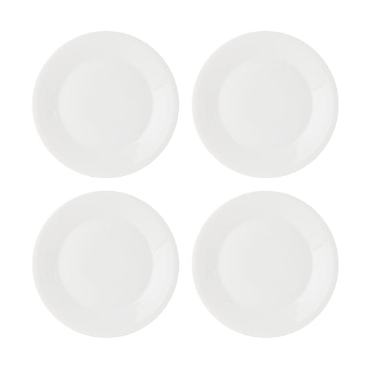 Royal Doulton 1815 Pure Set of 4 Side Plates 23cm White