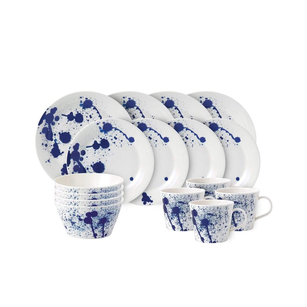 Royal Doulton Pacific Blue 16 Piece Dinner Set Splash