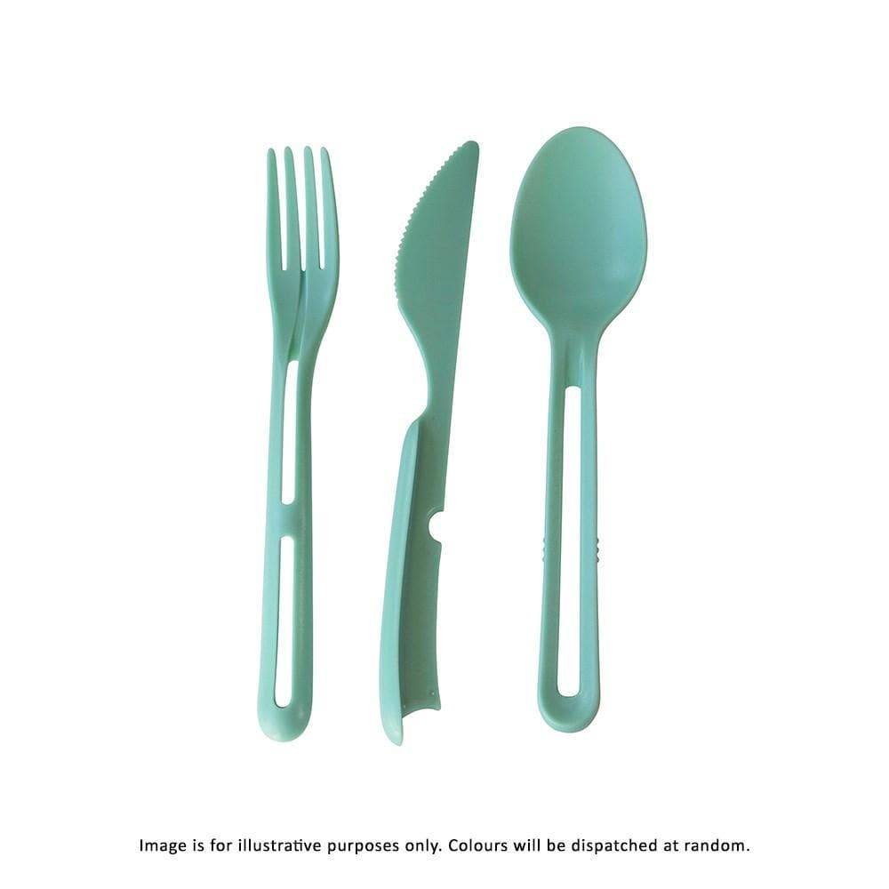 Scullery Eco 3 Piece Travel Cutlery Set - Assorted Colour Dispatch